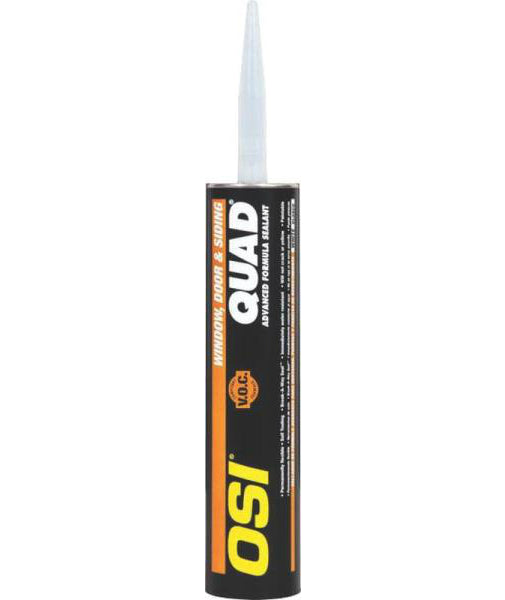 OSI Quad 1637285 Window, Door & Siding Sealant, #424 Beige, 10 fl oz