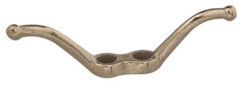 Campbell T7655412 Rope Cleat 4-1/2" - Nickel
