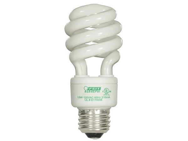 Feit Electric ESL13T/D/4 Compact Fluorescent Bulbs 13 Watts Pk/4