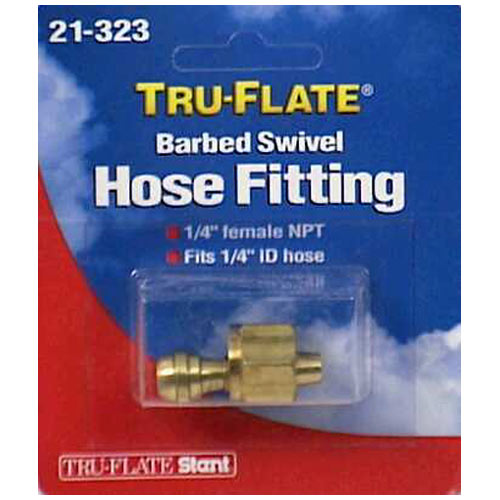 Tru-Flate 21323 Air Hose End1/4Id1/4Fpt