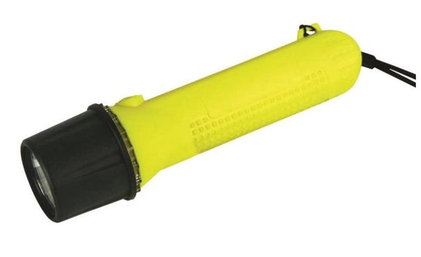 Dorcy 41-0093 65-Lumen Intrinsically Safe LED Flashlight, Yellow