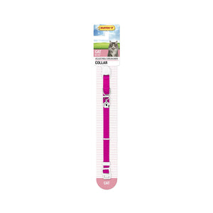 Westminster Pet 7N31749 Ruffin' It Breakaway Cat Collar, Pink, 8 - 12"