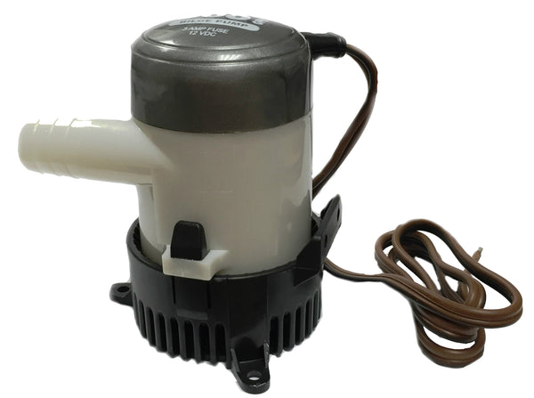 United States Hardware M-009B Bilge Pump, 3/4", 12 V, 600GPH