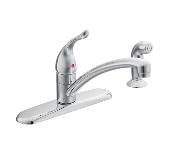 Moen 7430 Chateau Single Handle Kitchen Faucets With Side Spray, Chrome