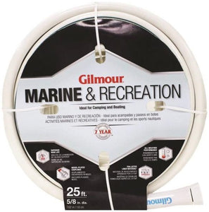 Gilmour 894251-1001 Marine & Recreation Garden Hose, 5/8" x 25'