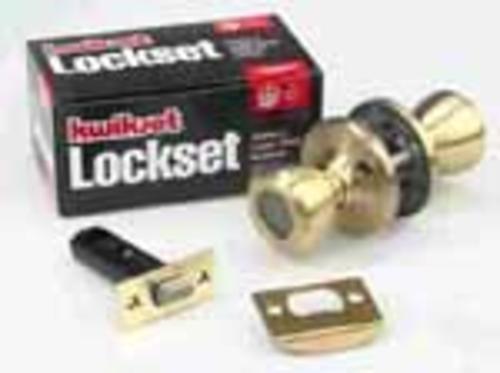Kwikset 92001-235 Tylo Passage Lock, Antique Brass
