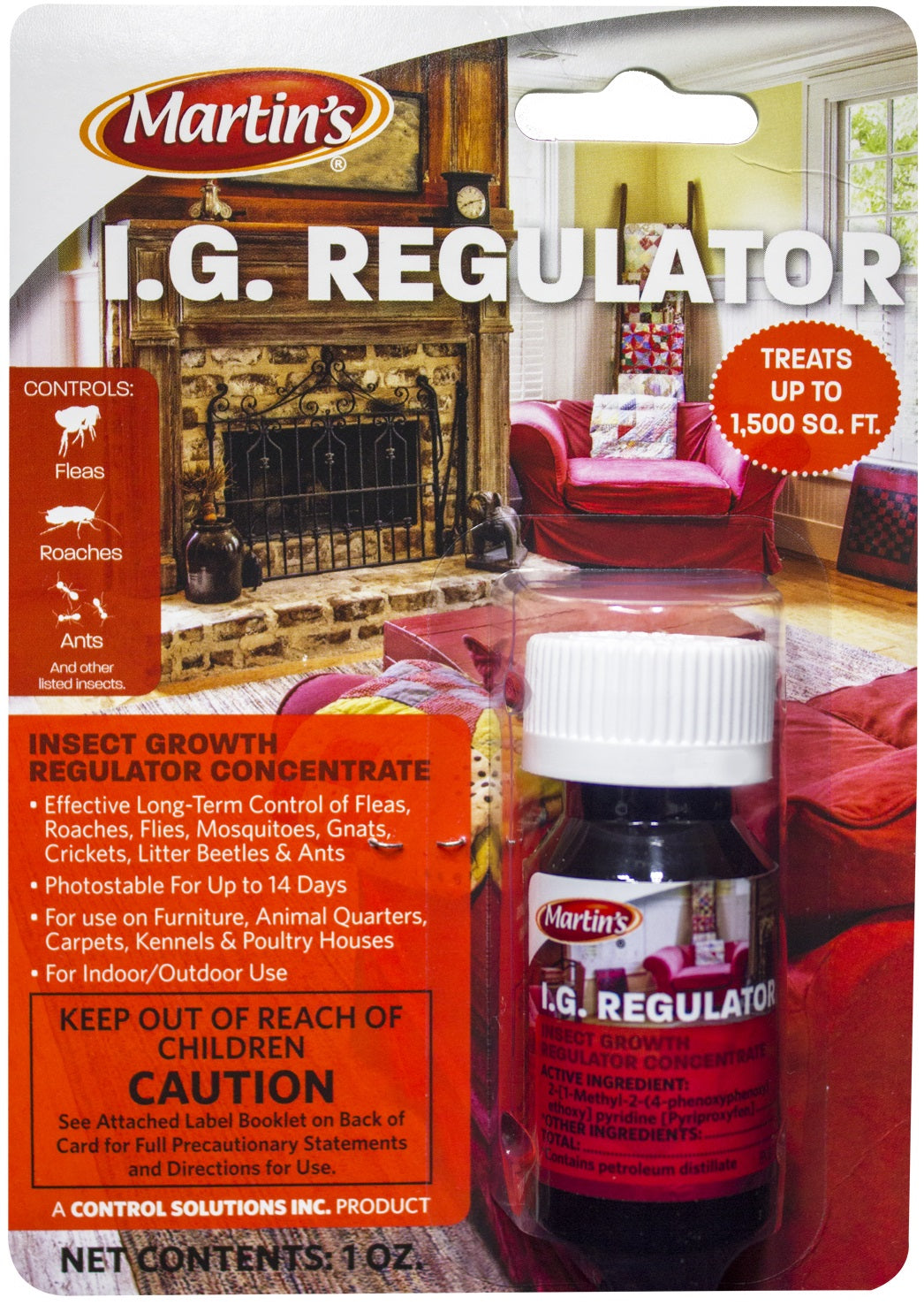 Martin's 82005201 I.G. Regulator Insect Growth Regulator, 1 Oz