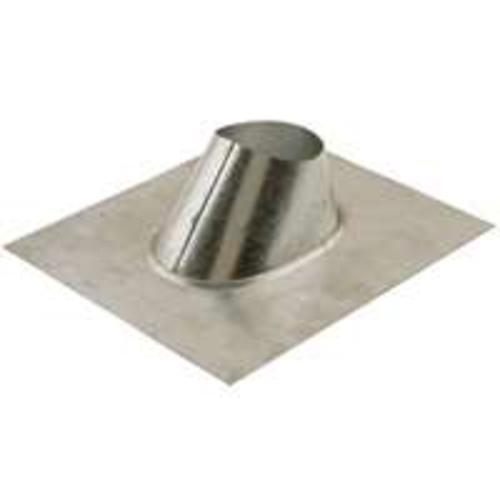 AmeriVent 6EF Roof Vent Flashing, 6" ID x 6-1/2" OS