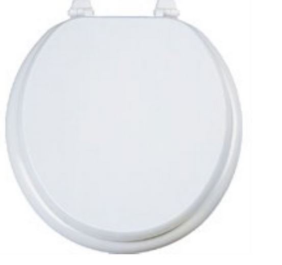 ProSource T-17WM-3L Toilet Seat, White