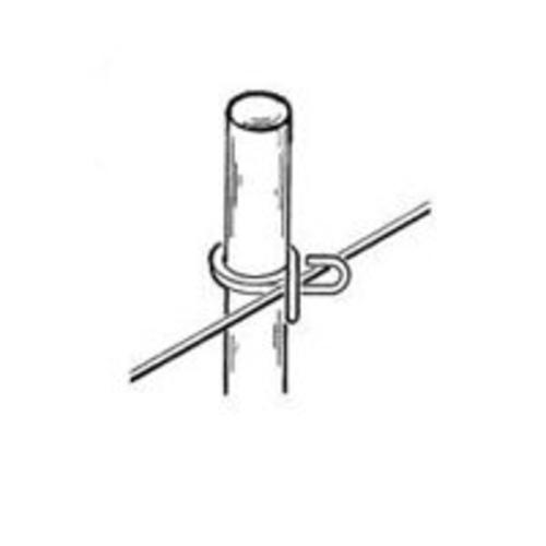 Parker Mccrory 766 Fiberglass Rod Post, 1/2" x 4'