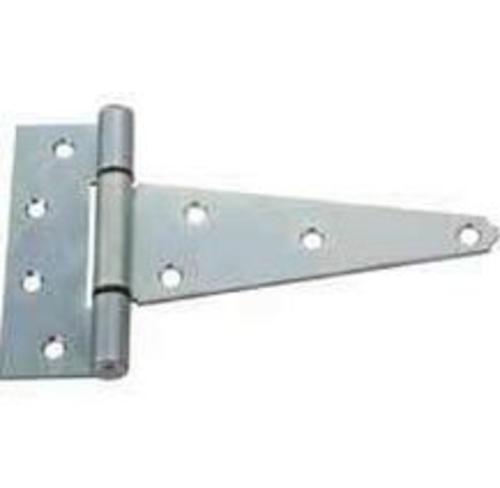 ProSource HTH-Z10-013L Heavy-Duty T-Hinge, Steel, Zinc Plated, 10"