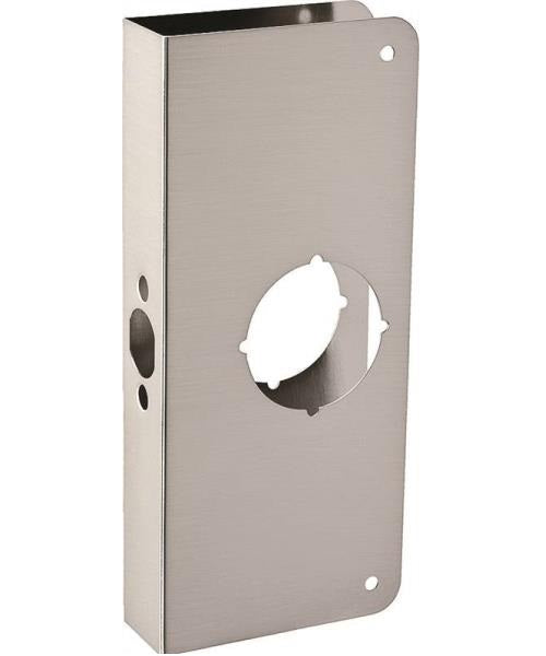 Prosource HSH-048SBN-PS Door Lockset Reinforcers, 4" x 9"