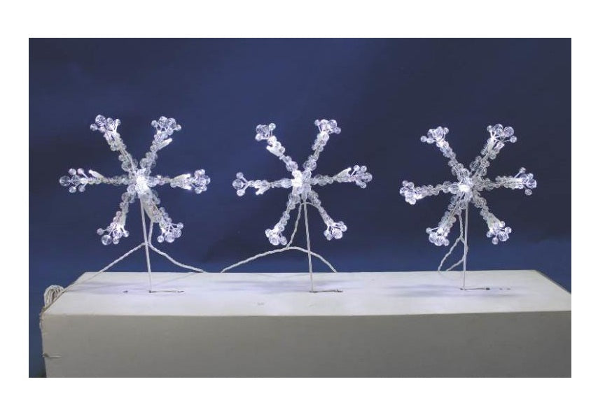 Holiday Basix W12L0230 Path Light Snowflake, 9.5"