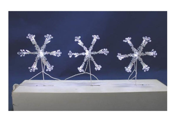 Holiday Basix W12L0230 Path Light Snowflake, 9.5"