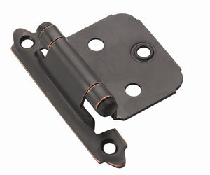 Amerock BP3429ORB Self-Closing Overlay Cabinet Hinge, Steel