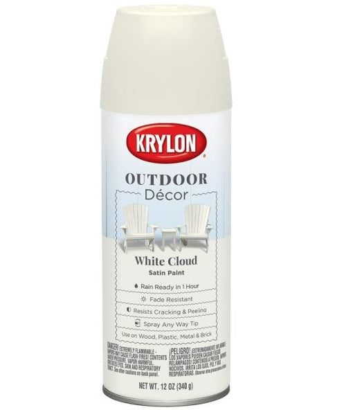 Krylon K09325000 Outdoor Decor Spray Paint, 12 Oz