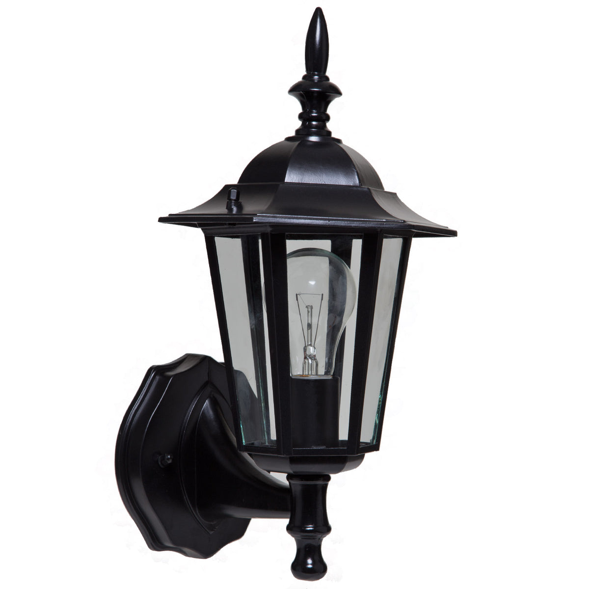 Boston Harbor AL8041-5 Wall Lantern, Black