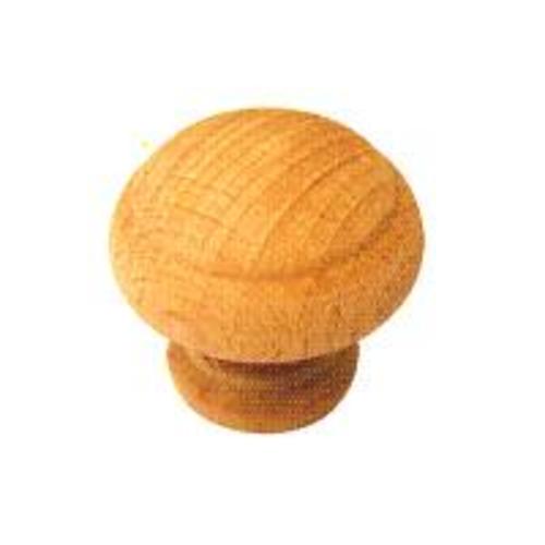 Mintcraft SJ2315UF Small Unfinished Wood Knob, 1-1/8"