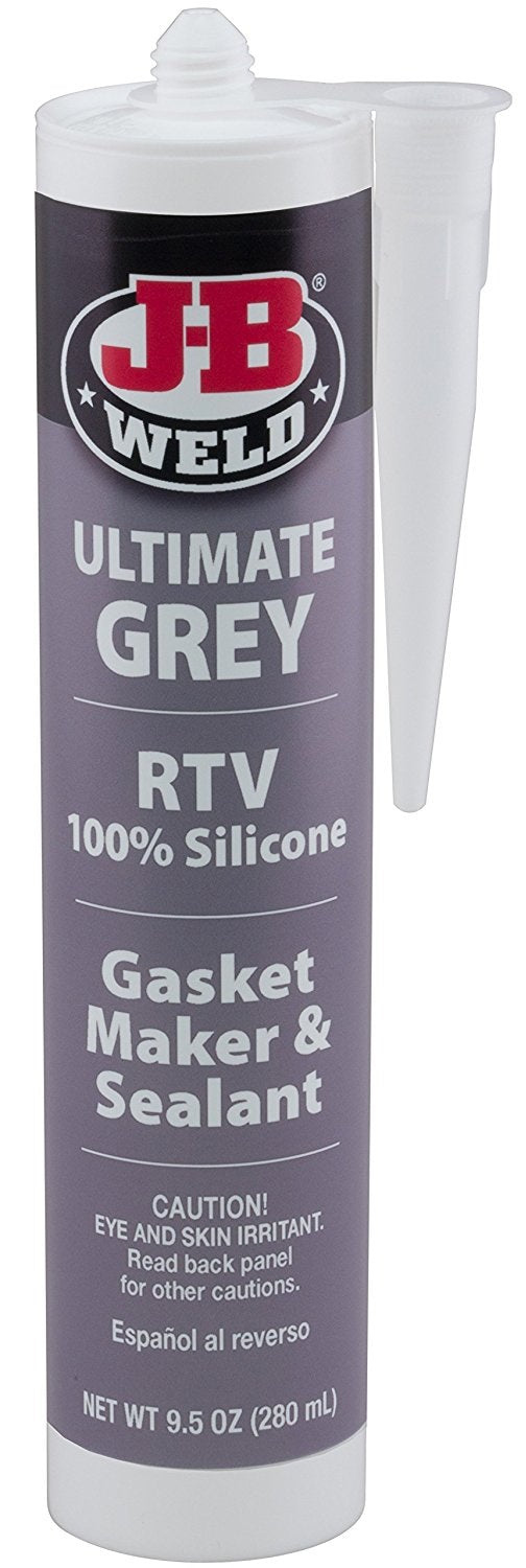 J-B Weld 32927 Silicone Gasket Maker and Sealant, Grey, 9.5 Oz