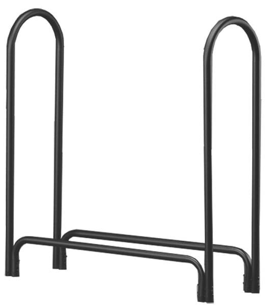 Hy-C SLRM Half-Face Cord Log Rack, Black