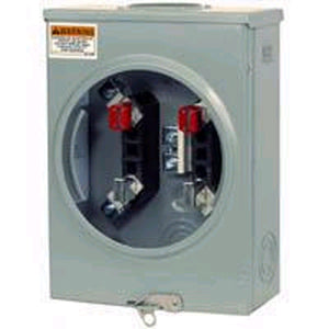 Siemens SUAT111-0PQG Overhead Underground Meter Socket, 135 Amp