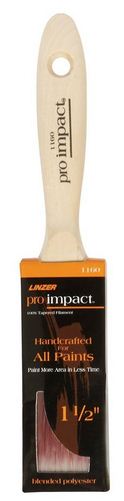 Linzer 1160-1.5 Pro Impact Varnish Brush, 1.5"