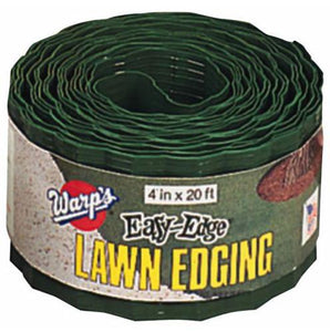 Warp's Easy Edge LE420G Lawn Covering Grass Stop, 4" x 20', Green