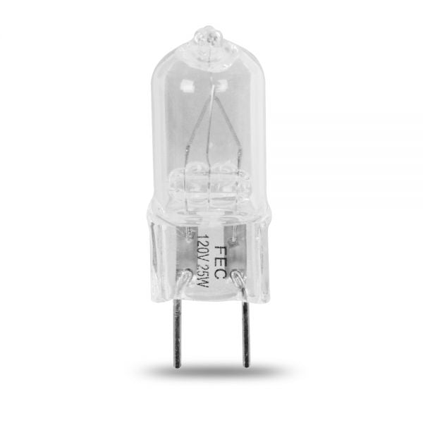 Feit Electric BPQ25/G8 Halogen Light Bulb, 25 Watts, 120 Volt