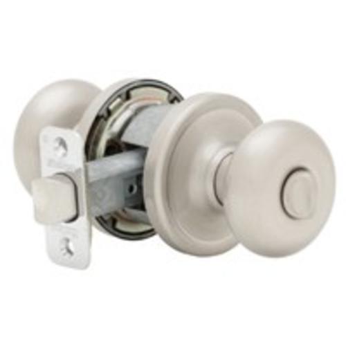 Kwikset 730H156ALRCSBX Signature Series Privacy Door Knob, Satin Nicke