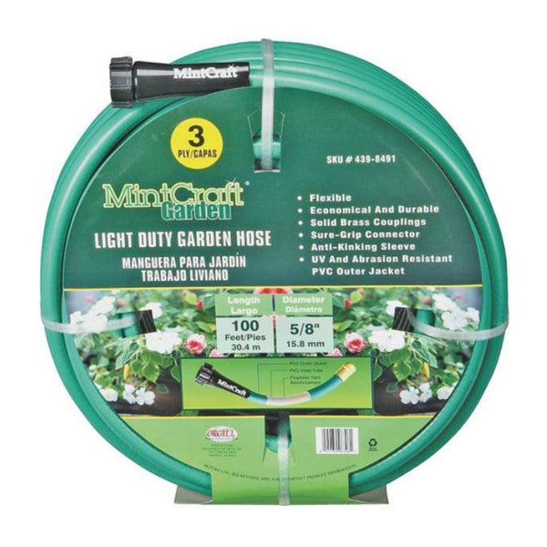 Landscapers Select GH-58503-1003L Garden Hose, Green, 100 ft L