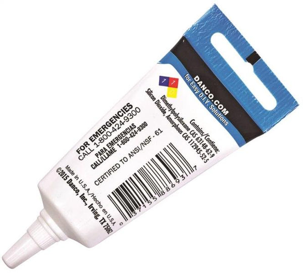 Danco 88693 Silicone Faucet Grease, 1/2 Oz, Clear Paste
