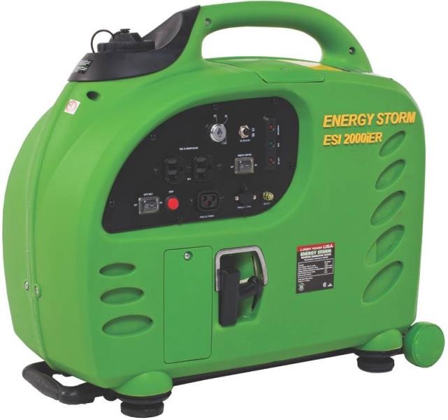 Lifan ESI2000IER Energy Storm Series Digital Inverter Generators, 2000 Watt Surge