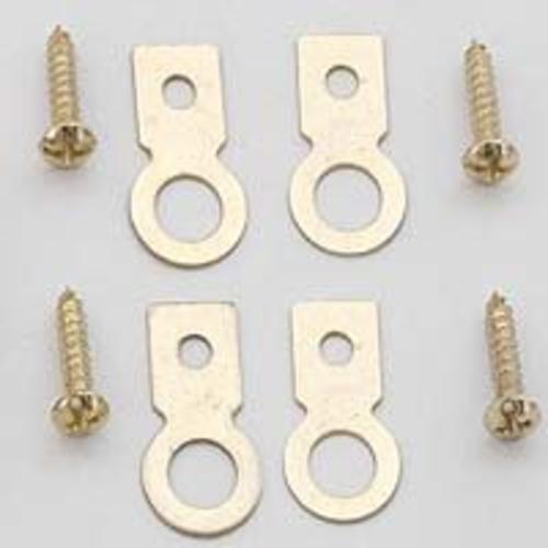 Mintcraft PH-122225 Small Flat Brass Ring Hanger