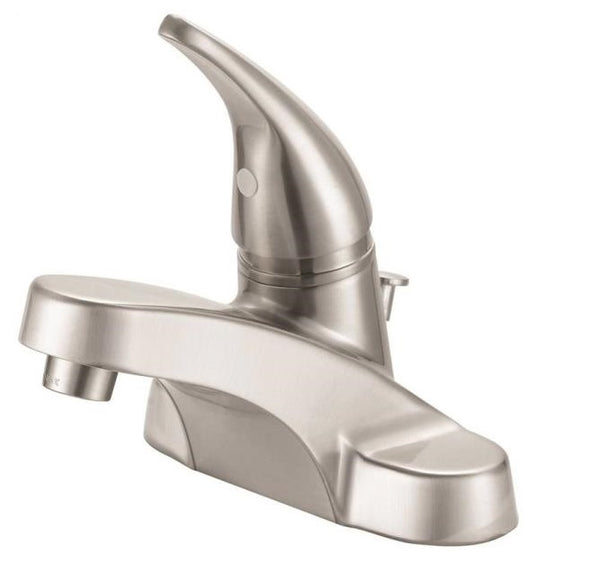 Boston Harbor TQ-F4510042NP Single Handle Lavatory Faucets, Brass Nickel