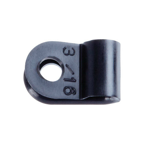 Jandorf 61450 Black Nylon Clamp, 1/2" x 3/16"