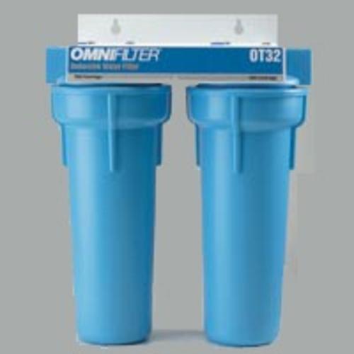 Omnifilter OT32-S-S06 Undersink Dual Cart Water Filter