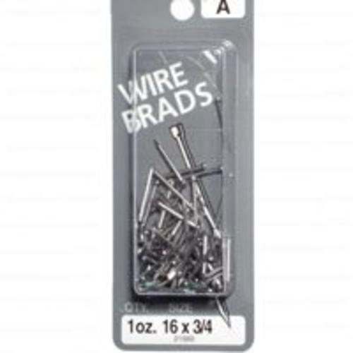 Midwest 21560 Wire Brads, 16" x 3/4"