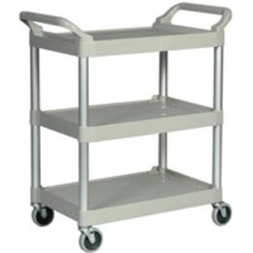 Rubbermaid FG342488PLAT Utility Cart, Platinum, 200 lbs Capacity