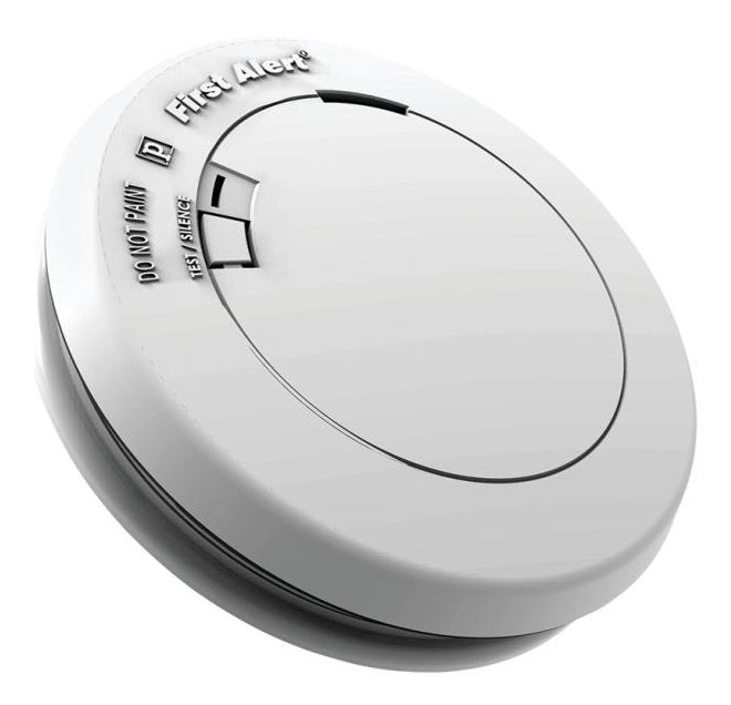 First Alert PR710 Sealed Battery Smoke Alarm, White, 3 V
