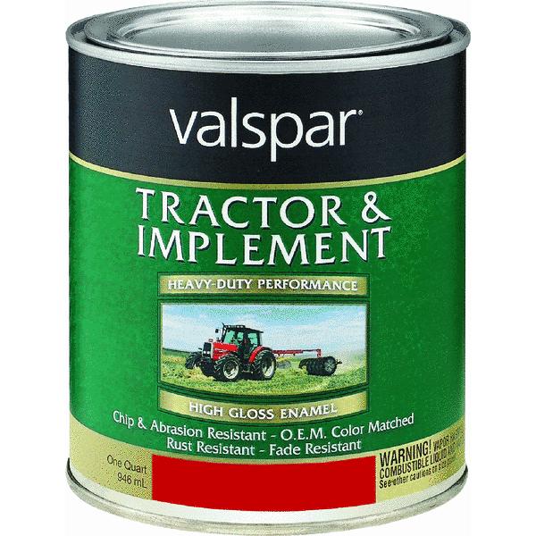 Valspar 018.4432-01.005 Tractor/Implement Enamel, International Harvester Red, 1 Quart