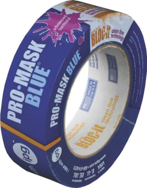 Intertape 9532-1.5 Blue Mask Tape, 1.4" x 60 Yd