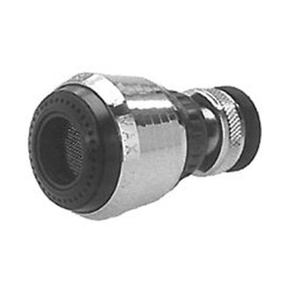Whedon SU4F Dual Thread Swivel Spray Aerator, Chrome Plated