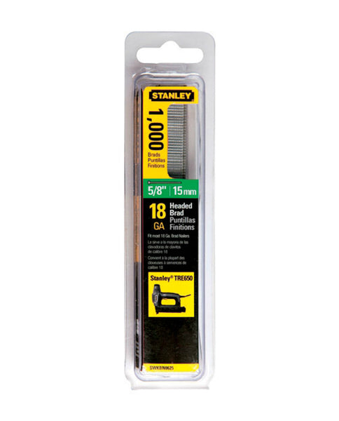 Stanley SWKBN625 Brad Nails, 5/8"