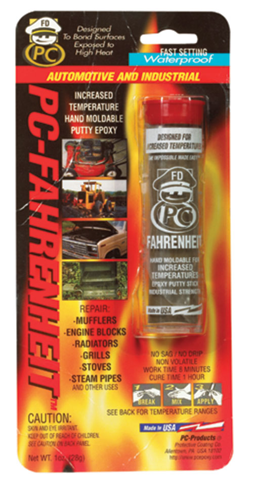PC-Products 025543 PC-Fahrenheit Moldable Epoxy Putty, 1 Oz.