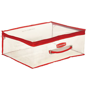 Rubbermaid 1802440 Small Flexible Storage Tote, 5 Gallon
