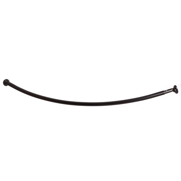 Simple Spaces SD-CSR-VB Curved Curtain Rod, 52"-72", Venetian Bronze