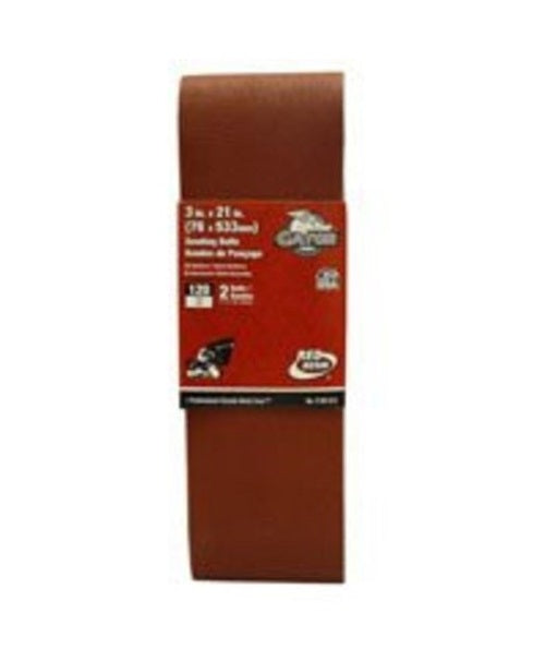 Gator 3180-012 Heavy Duty Resin Bond Power Sanding Belt, 24" x 4", 120 Grit