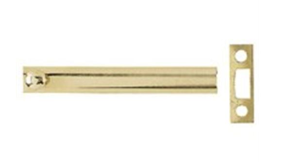 Stanley 61-0280 Surface Bolt Bright Brass, 4"