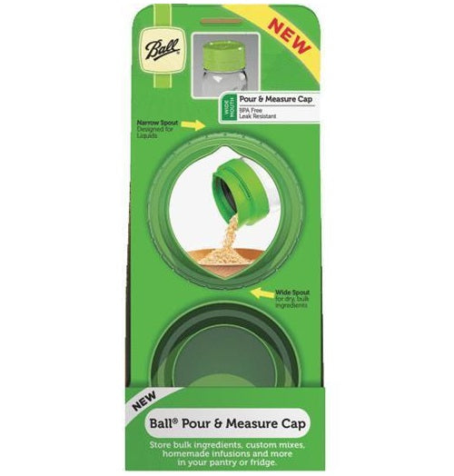 Ball 1440040002 Pour & Measure Cap, Green