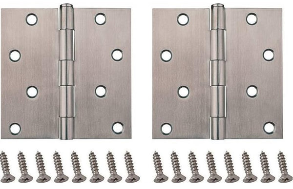 Prosource 20339SS-4S-DB-PS Residential Door Hinges, 4" x 4"